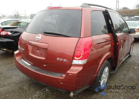 2004 Nissan Quest 3.5 Sl from USA, damaged, VIN 5N1BV28U84N352955